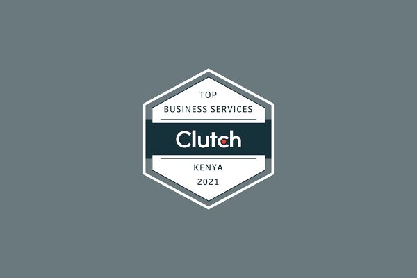 Clutch 2021 Award Top Content Marketing Agency Kenya